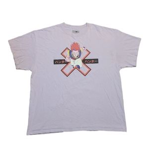 Hunter X Hunter Hiskoka Anime Size XXL Purple T-Shirt